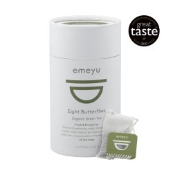 kologisk Eight Butterflies  20 stk. bomulds teposer