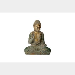 Siddende Buddha figur