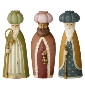 De tre stende vise mnd (lysestager)