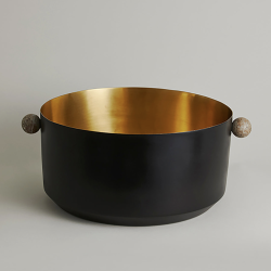 Eksklusivt fodbad (messing)