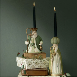 De tre stende vise mnd (lysestager)