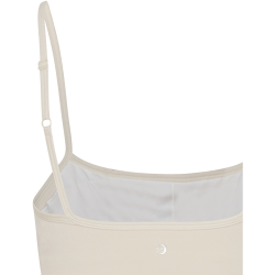 Top (creme) m. indsyet BH