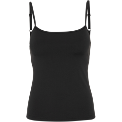 Top (sort) m. indsyet BH