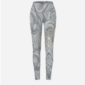 Gemstone ROSAQVARTS YOGA leggings (gr & guld)