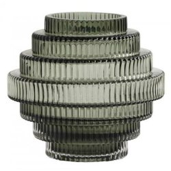 RILL VASE MED RILLER 