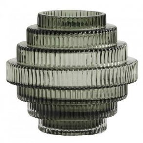 RILL VASE MED RILLER 