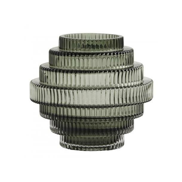 RILL VASE MED RILLER 