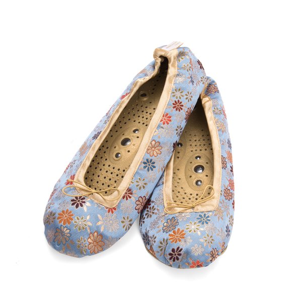 Massage Slipper i Silke - Lavender