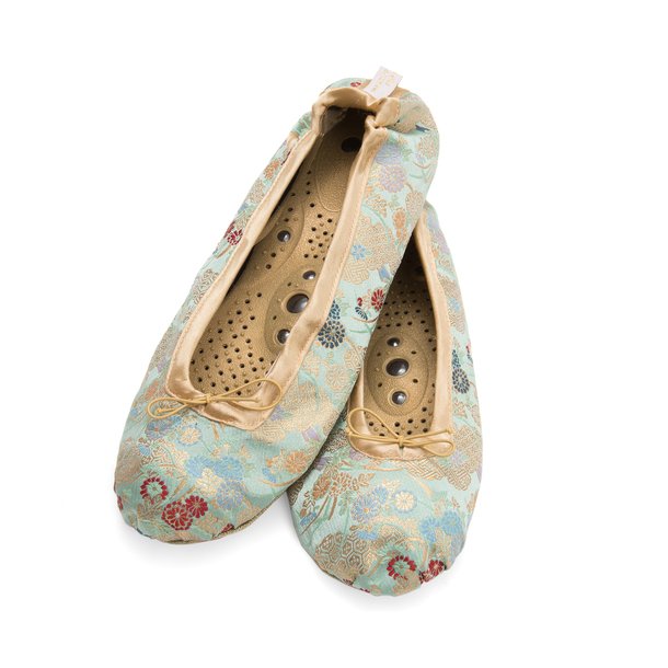 Massage Slipper i Silke - Jade 