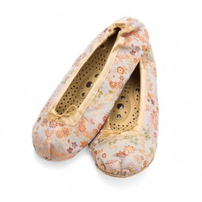 Massage Slipper i Silke - Silver