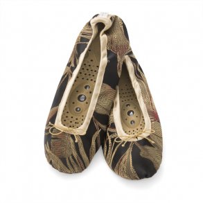 Massage Slipper i Silke - Black