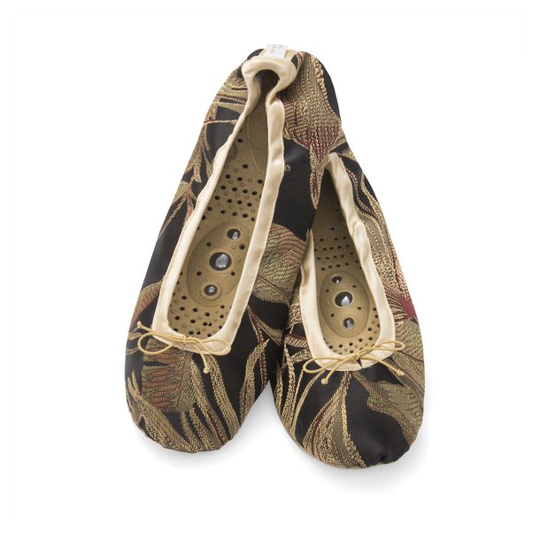 Massage Slipper i Silke - Black