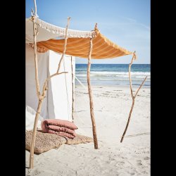 Vvet tppe med frynser