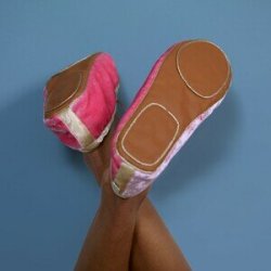 Silk Velvet Massaging Slippers
